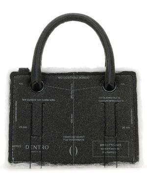 Dentro Dentro Otto Top Handle Bag - Black
