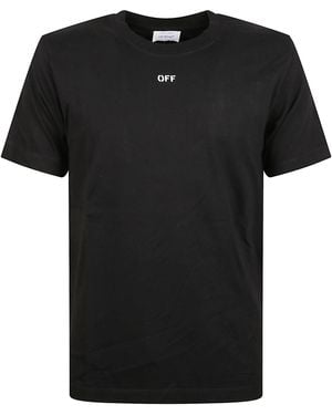 Off-White c/o Virgil Abloh Brush Arrow T-Shirt - Black