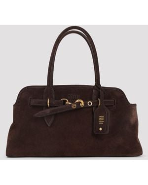 Miu Miu Aventure Handbag - Brown