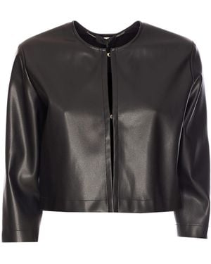 Liu Jo Leather Jackets in Red | Lyst