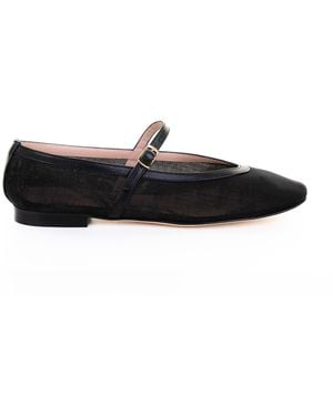 Status Flat Shoes Mesh Upper - White