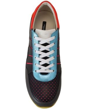 Dolce & Gabbana Sport Low Top Shoes Trainers - Blue