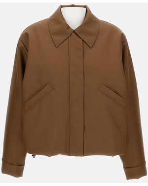 Kassl Bomber Short Rubber - Brown