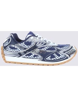 Bottega Veneta And Orbit Trainers - Blue