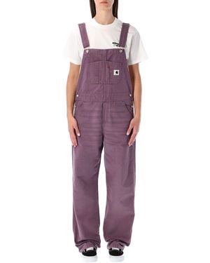 Carhartt S Canvas Overall - Purple