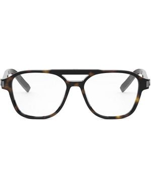 Dior Dior Cd Icono N1I 2000 Havana Glasses - Black