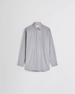 Phoebe Philo Phoebe Philo Pinstriped Cotton Shirt - Gray