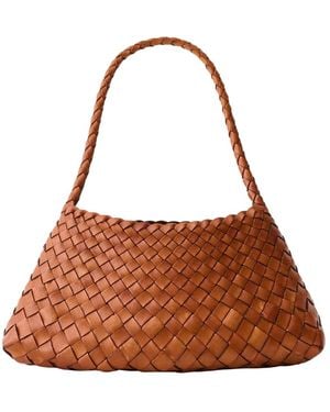 Dragon Diffusion Shoulder Bag Rosanna Leather - Brown