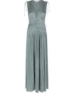 Ulla Johnson Tasneem Deep V Gown - Green