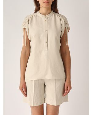 Woolrich Viscosa Shirt - Natural
