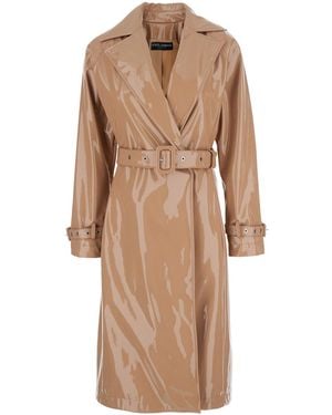 Dolce & Gabbana Miranda Trench - Natural