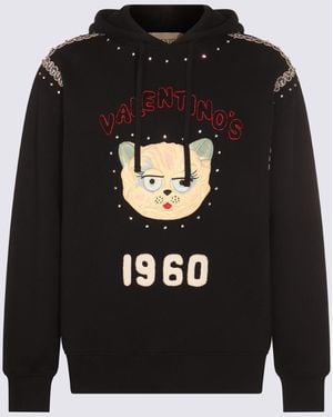 Valentino Cotton Sweatshirt - Black