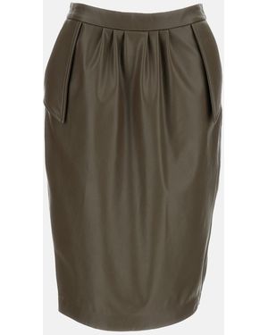 Stella McCartney Altermat Midi Skirt - Green