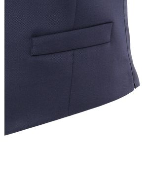 BRANDO-LUBIAM Vest Virgin Wool - Blue