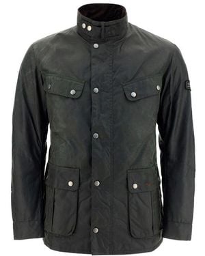 Barbour Duke Wax Jacket Cotton - Black