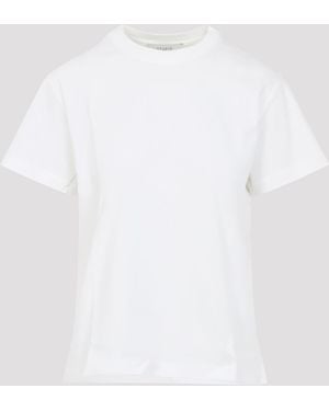Studio Nicholson Marine T-Shirt Cotton Tshirt - White