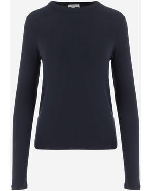 Vince Sweater Stretch Modal - Blue