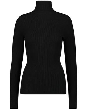 Wardrobe NYC Matte Turtleneck - Black