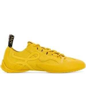 Loewe Suede Grip Trainers - Yellow
