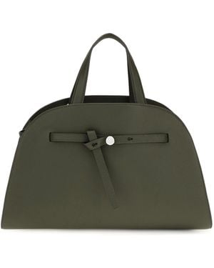 Tory Burch Romy Bauletto Shoulder Bags - Green