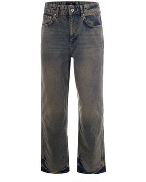 Represent Cream R3 Baggy Jeans - Gray