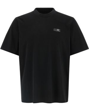 MM6 by Maison Martin Margiela Printed T-Shirt - Black