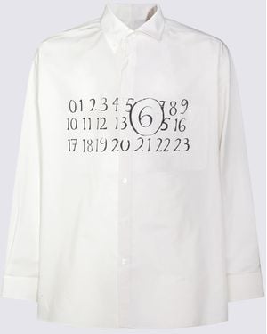 MM6 by Maison Martin Margiela Cotton Shirt - White