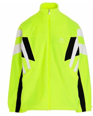 Balenciaga Sporty B Cozy Tracksuit Jacket - Yellow