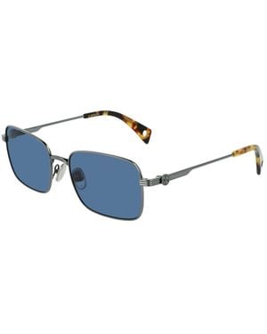 Lanvin Square Sunglasses Metal Frame - Blue