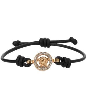 Versace Bracelet Lambskin Bracelets - Black