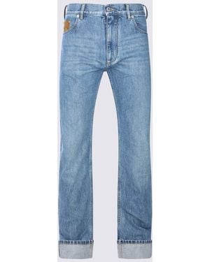 Bottega Veneta Cotton Jeans - Blue
