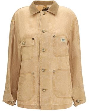R13 Evelyn Chore Jacket - Natural