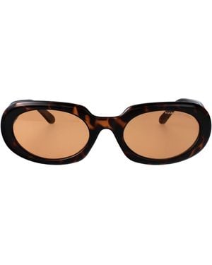 Marc Jacobs Marc 887-G-S 086 Acetate Sunglasses - Brown