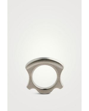 Givenchy G Can Silvery Ring_Silvery Rings - Metallic