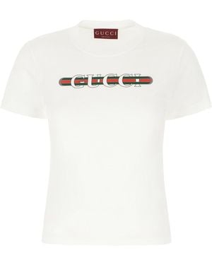 Gucci Cotton T-Shirt - White