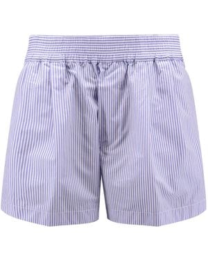 DSquared² Summer Lovers Cotton Popeline Shorts - Purple