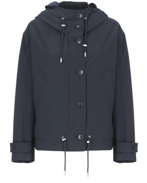 Woolrich Summer Short Parka - Blue