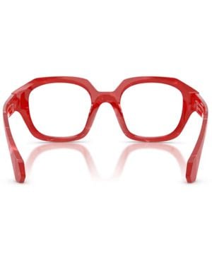 Alain Mikli A03510X 0486 Rouge Nacree Acetate Occhiali Da Vista - Red