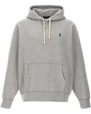 Polo Ralph Lauren Logo Hoodie - Gray