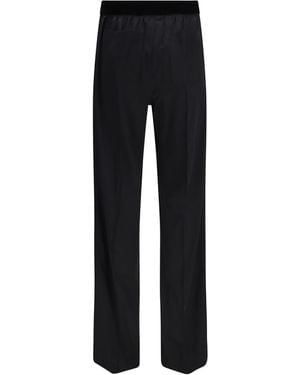 Tom Ford Stretch Silk Satin Trousers - Black