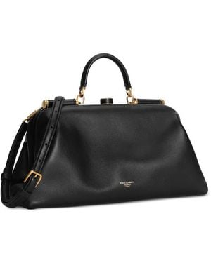 Dolce & Gabbana Crossbody Bag Nappa Leather Lambskin (Outer) Satchels & Cross Body - Black