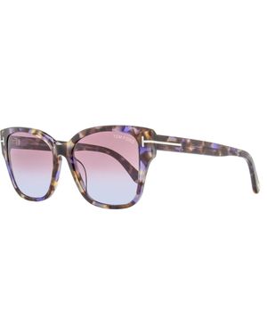Tom Ford Elsa Sunglasses Tf1108 55Z 55Mm Ft1108 Plastic (Acetate) - Black