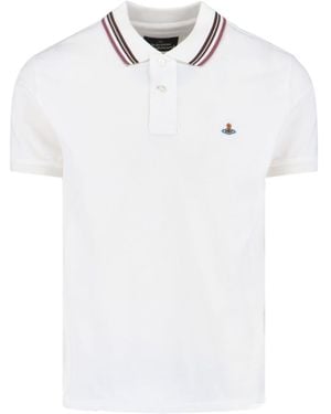 Vivienne Westwood Polo Orb - White