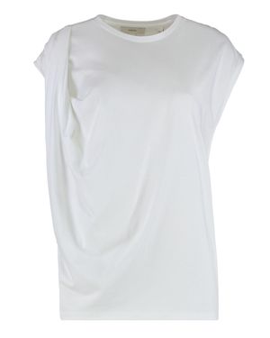 Vince T-Shirt Pima Cotton T-Shirts & Jerseys - White
