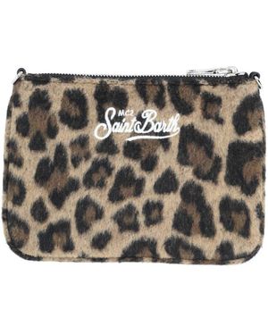 MC2 Saint Barth Shoulder Bag Parisienne Mini Felt Polyester - Black