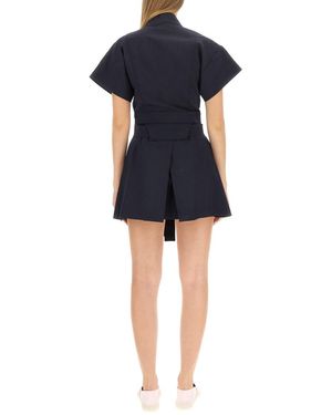 KENZO Elegant Mini Kimono Dress - Blue