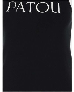 Patou Tank Top Cotton - Black