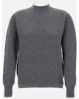 Drumohr Wool Jumper - Grey