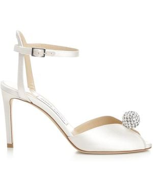 Jimmy Choo Sacora Sandals - White