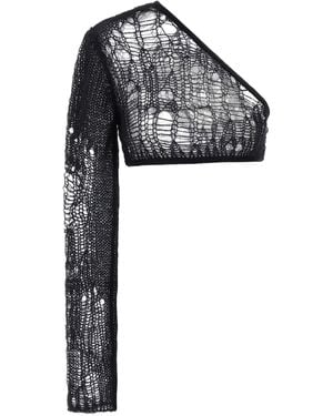 Rick Owens Nylon Tank Tops - Black